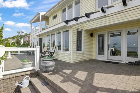 a view of a building with outdoor shower