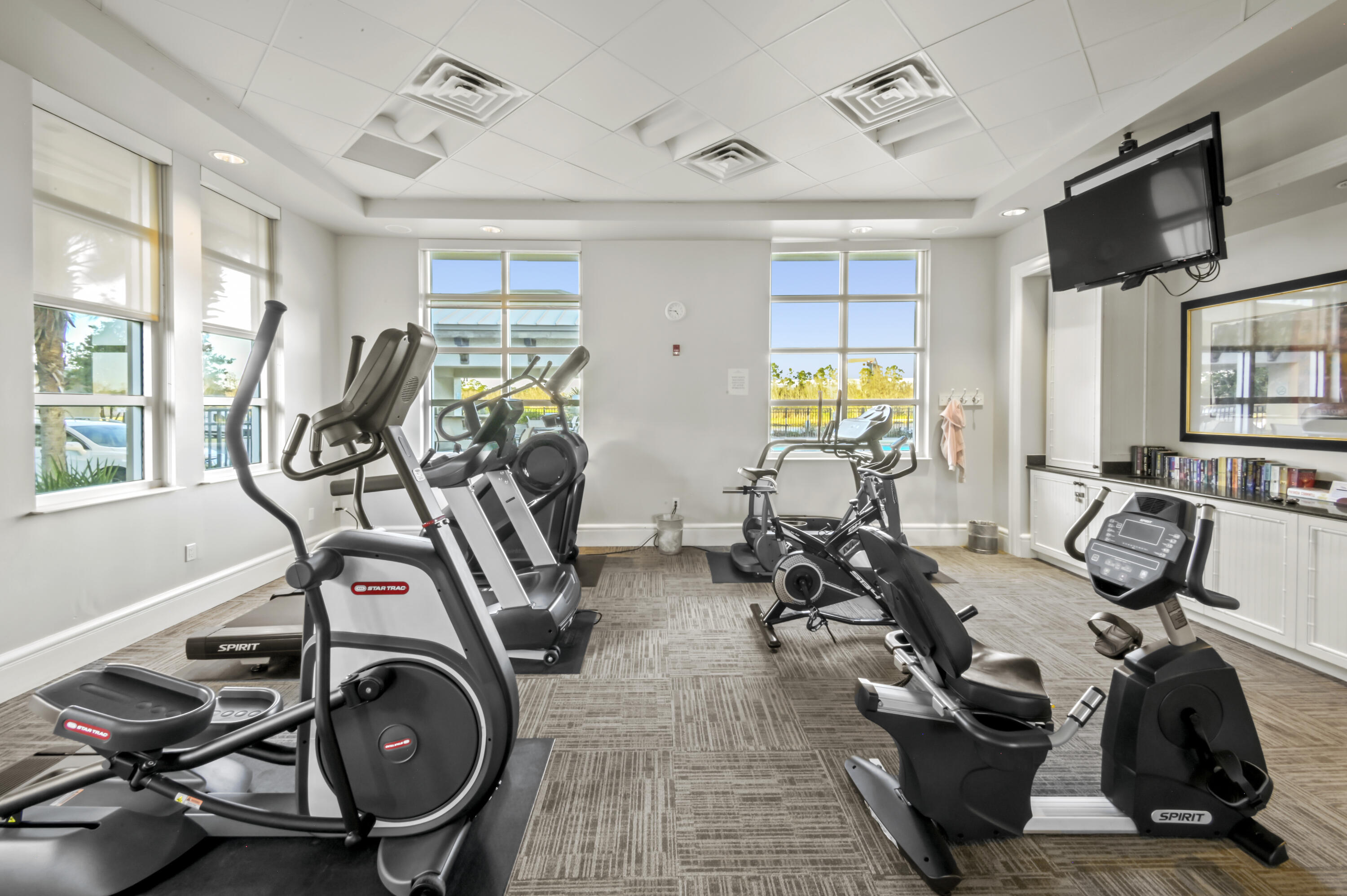 608 Lost Key Drive, Unit 801C Perdido Key, FL 32507 - Photo 39 of 43 a view of a room with gym equipment