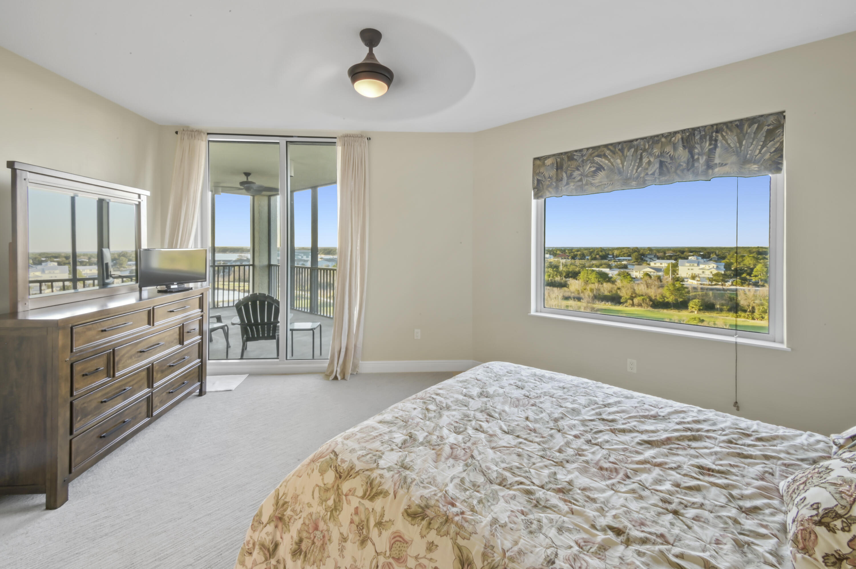 608 Lost Key Drive, Unit 801C Perdido Key, FL 32507 - Photo 10 of 43 a bedroom with a bed and a window