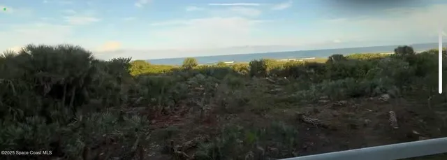 a view of city with ocean