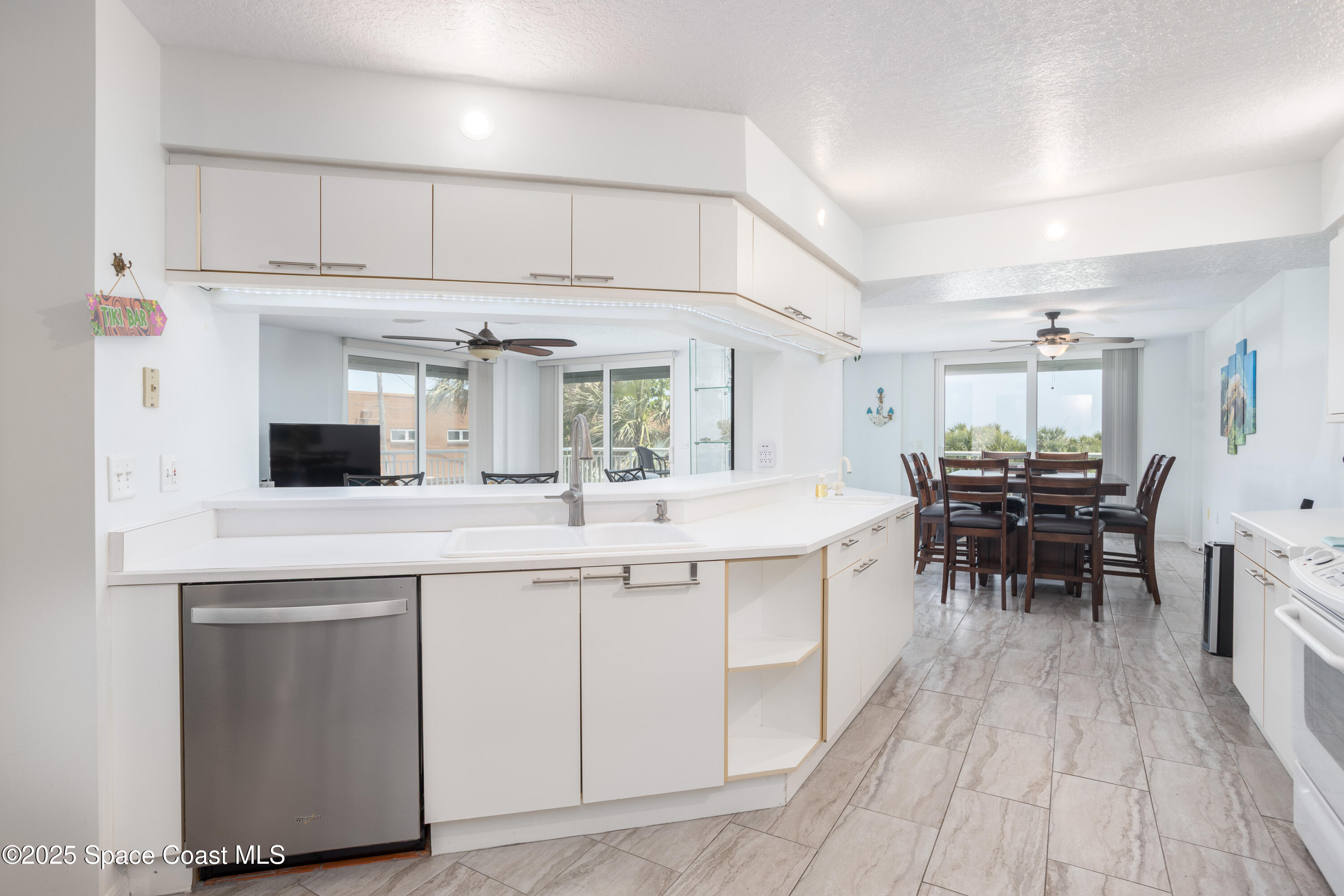 3450 Ocean Beach Boulevard, Unit 201 Cocoa Beach, FL 32931 - Photo 10 of 48 large kitchen