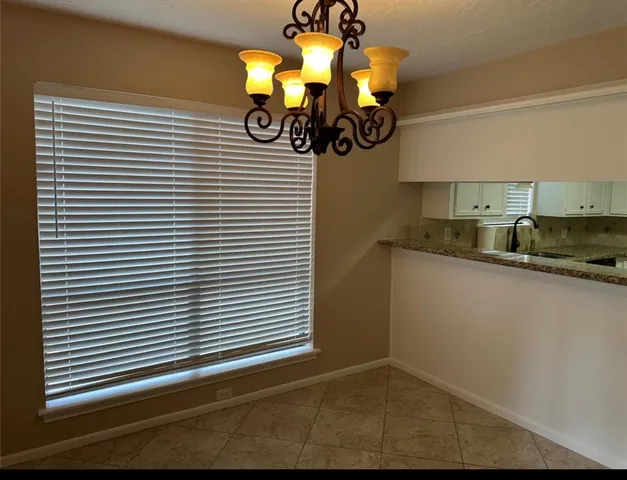 a view of kitchen and window