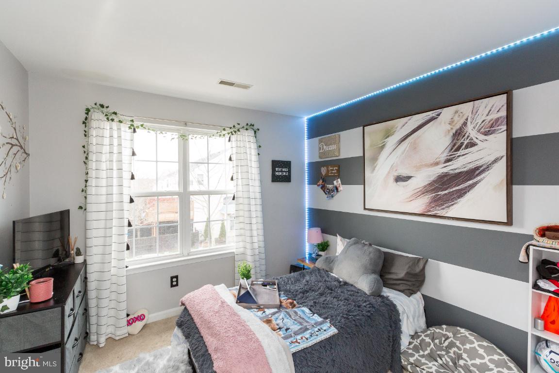42912 Golf View Drive Chantilly, VA 20152 - Photo 23 of 39 Upper Level Bedroom 2 - Spacious & Custom Paint
