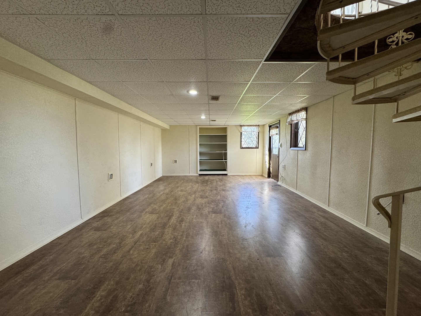 4340 230th Street Walcott, IA 52773 - Photo 43 of 67 a view of empty room with wooden floor