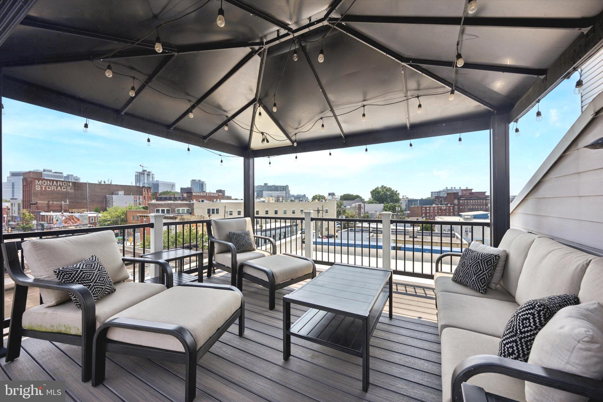 3933 Lancaster Avenue, Unit B Philadelphia, PA 19104 - Photo 18 of 19 Roof Deck