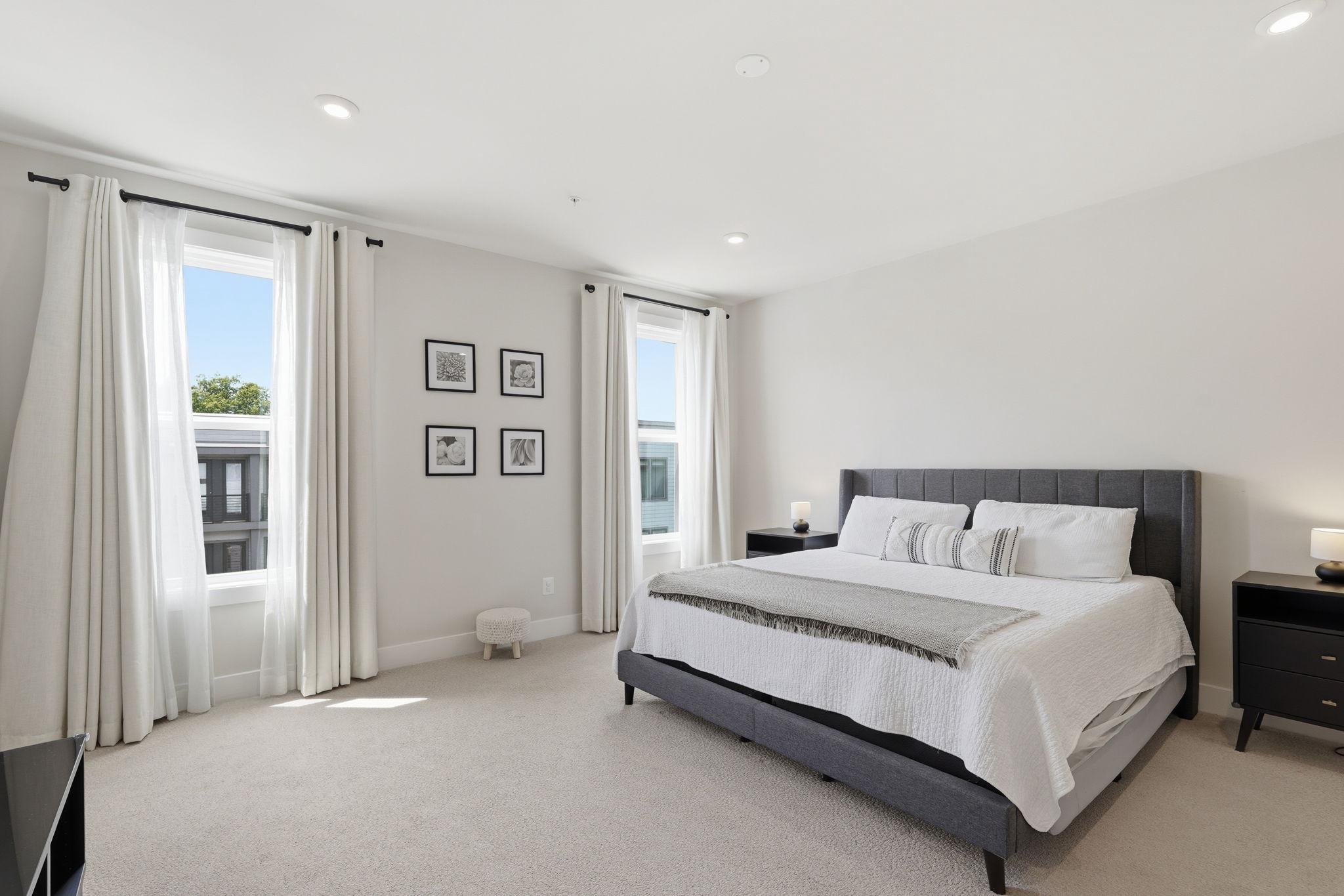 1702 Bandit Loop, Unit 19B Reston, VA 20190 - Photo 17 of 31 Primary bedroom, lots of natural light.