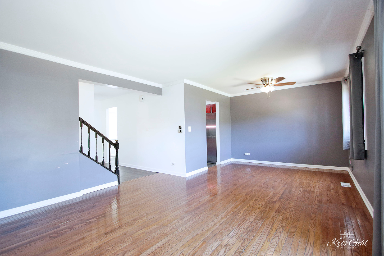 416 Arrow Trail, Unit 416 Wheeling, IL 60090 - Photo 4 of 24 a view of an empty room with wooden floor
