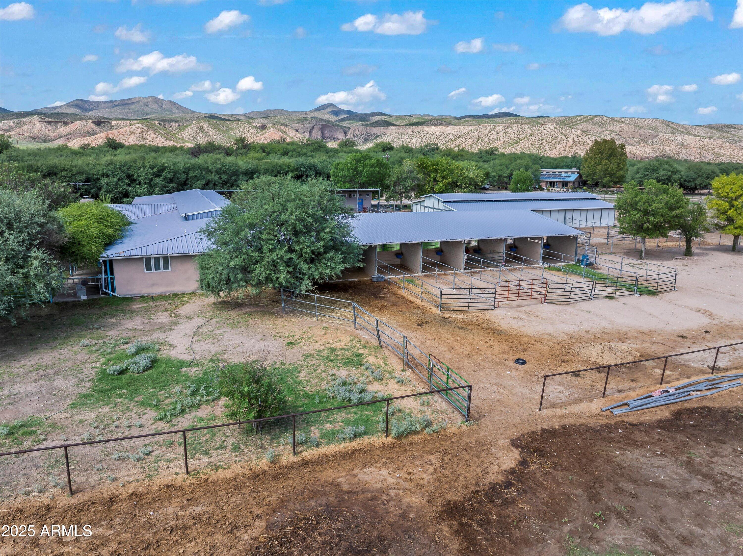 4489 North Ocotillo Road Benson, AZ 85602 - Photo 10 of 60 Aerial View Stalls