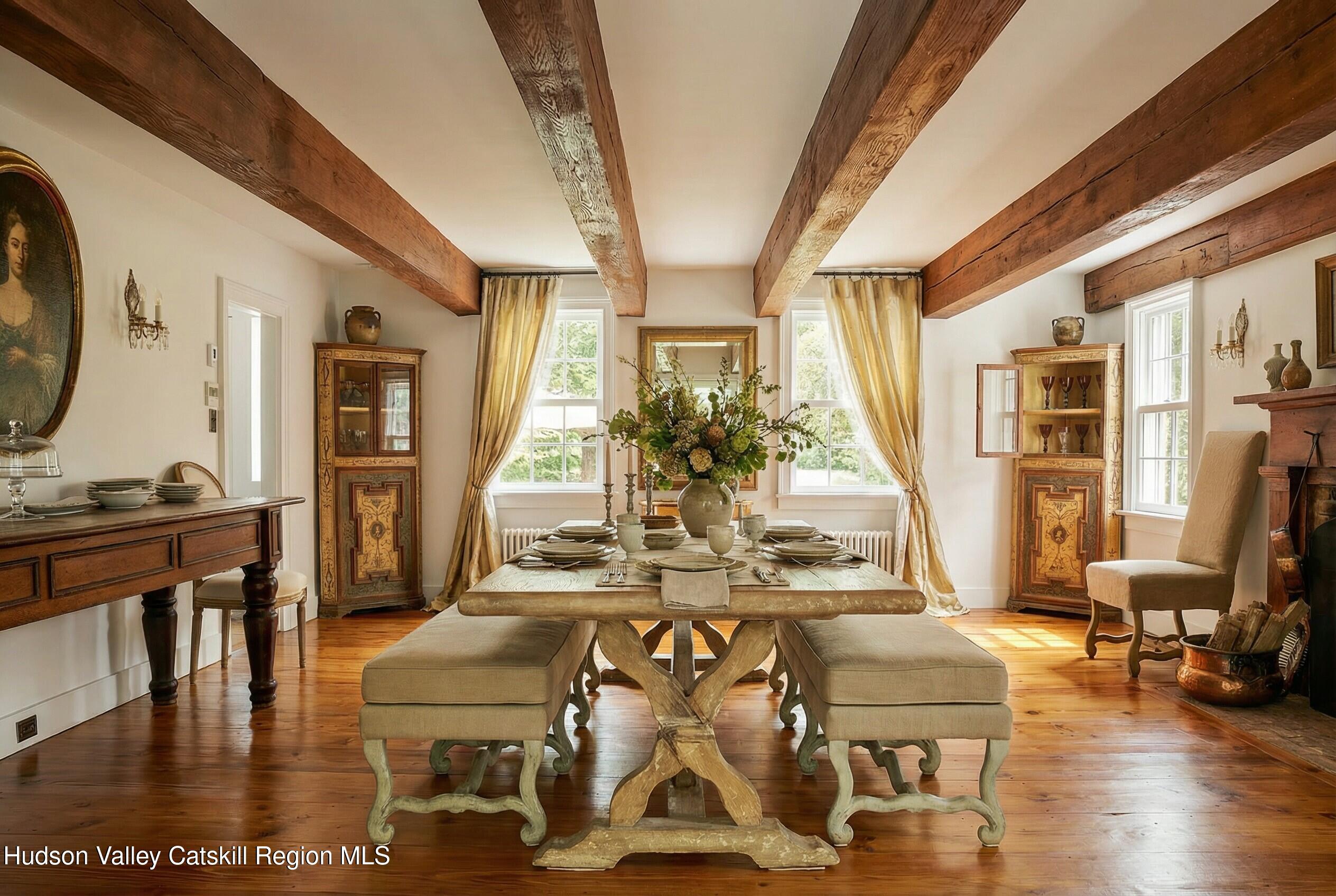 47 White Bridge Road Old Chatham, NY 12136 - Photo 12 of 68 a view of a livingroom with furniture wooden floor and a chandelier