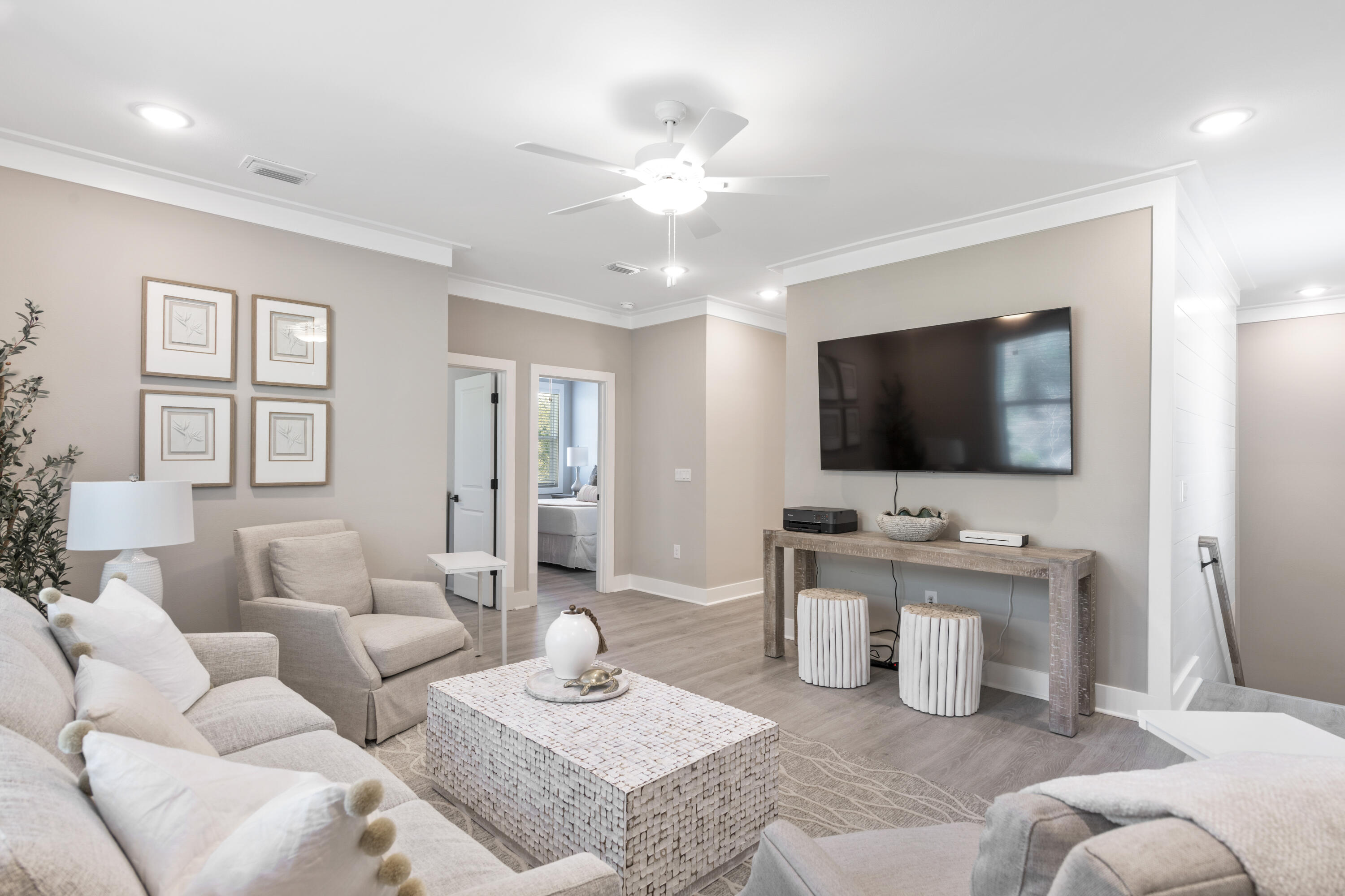 95 West Willow Mist Road Inlet Beach, FL 32461 - Photo 19 of 49 a living room with furniture and a flat screen tv