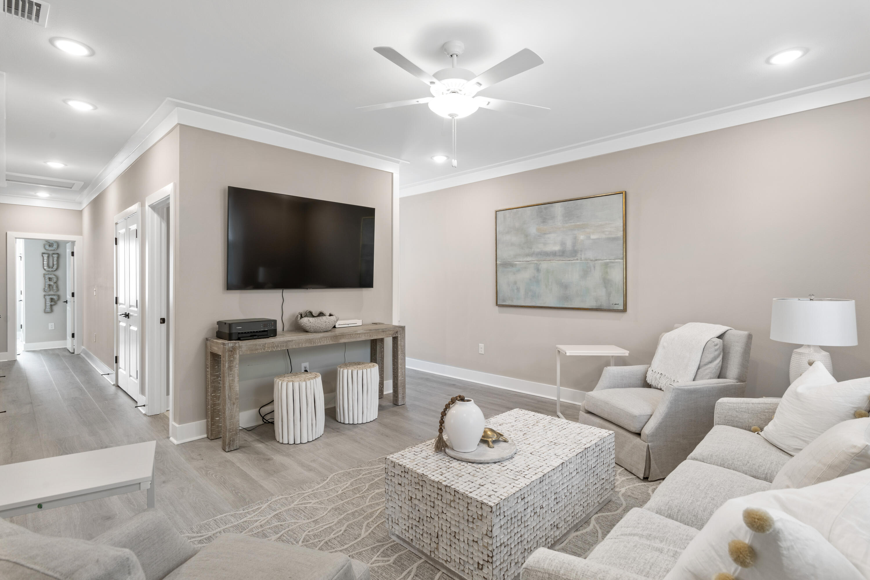 95 West Willow Mist Road Inlet Beach, FL 32461 - Photo 20 of 49 a living room with furniture and a flat screen tv
