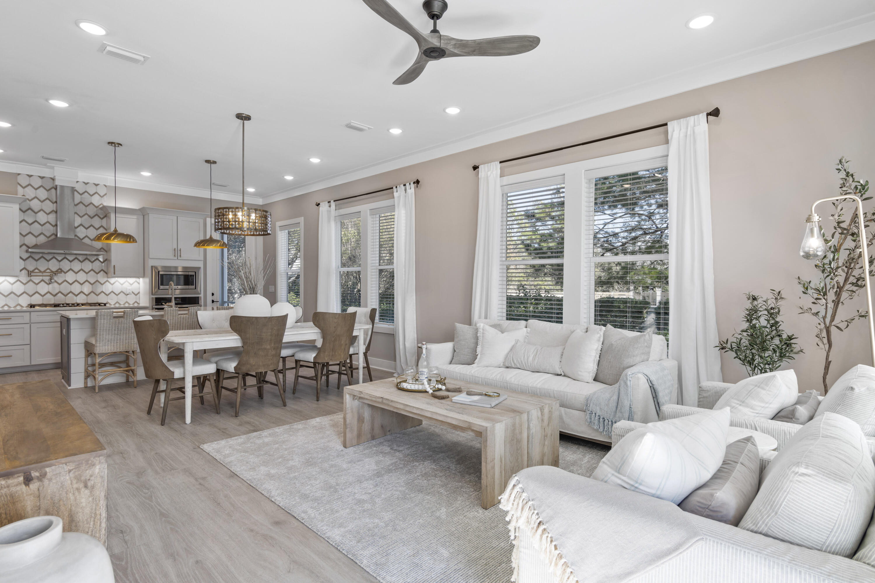 95 West Willow Mist Road Inlet Beach, FL 32461 - Photo 10 of 49 a living room with furniture and a large window