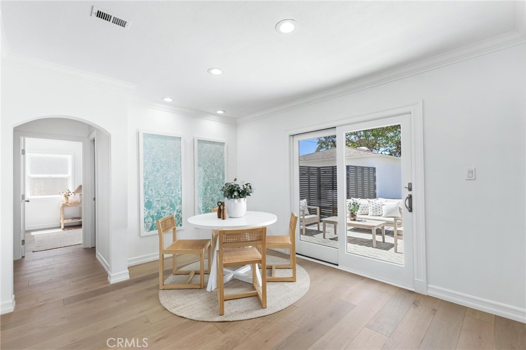 3219 Gibson Place Redondo Beach, CA 90278 - Photo 12 of 47 a view of a dining room with furniture window and wooden floor