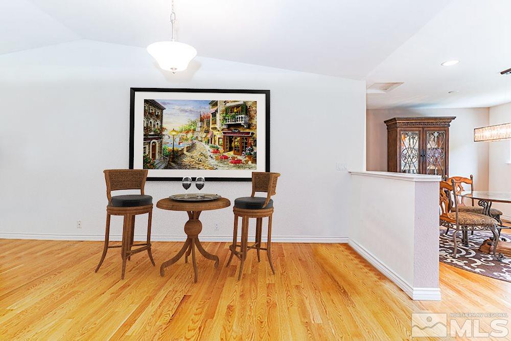 14345 Chamy Drive Reno, NV 89521 - Photo 15 of 15 a workspace with furniture and wooden floor