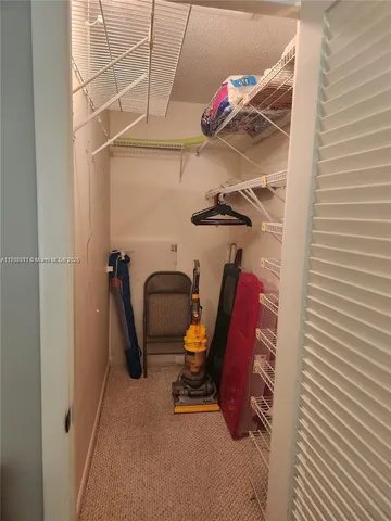 a view of storage and utility room