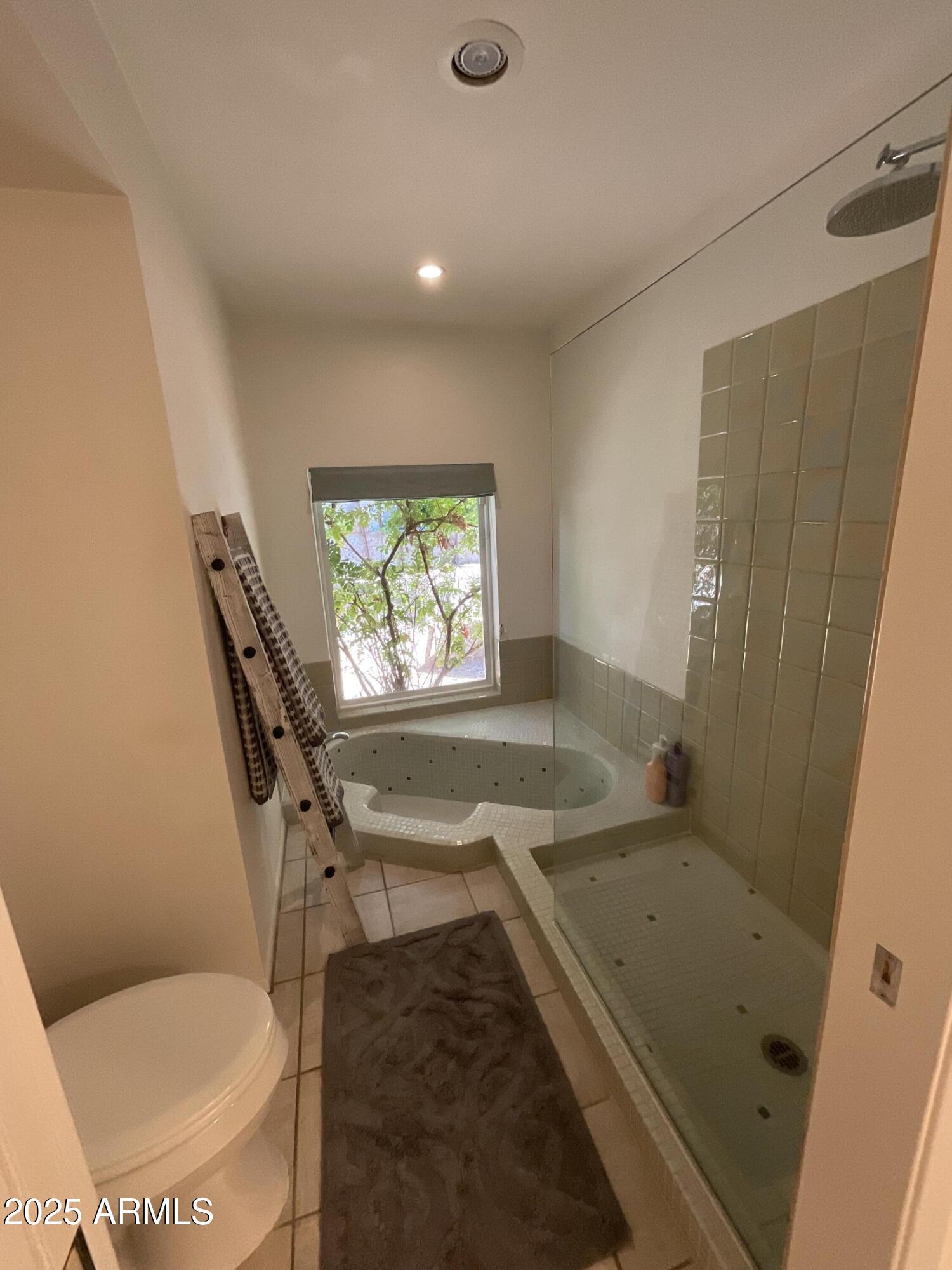 6802 North 26th Street Phoenix, AZ 85016 - Photo 22 of 39 a bathroom with a toilet and a shower