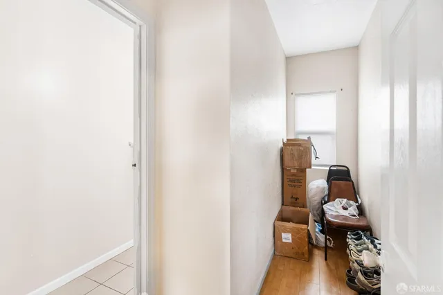 a view of a livingroom with furniture