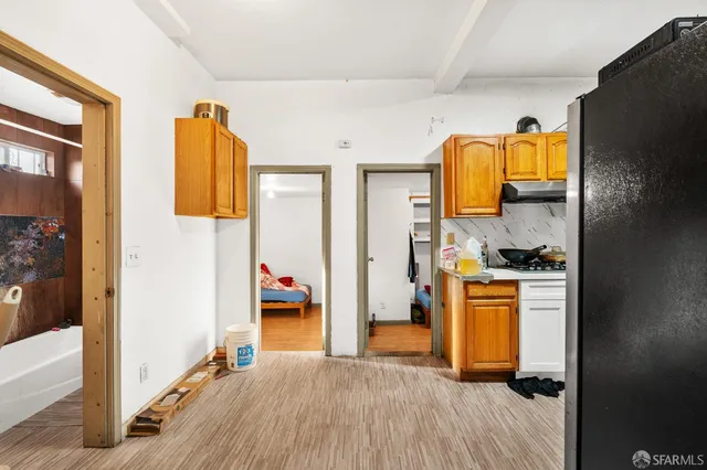 a view of a pathway of a house with a street