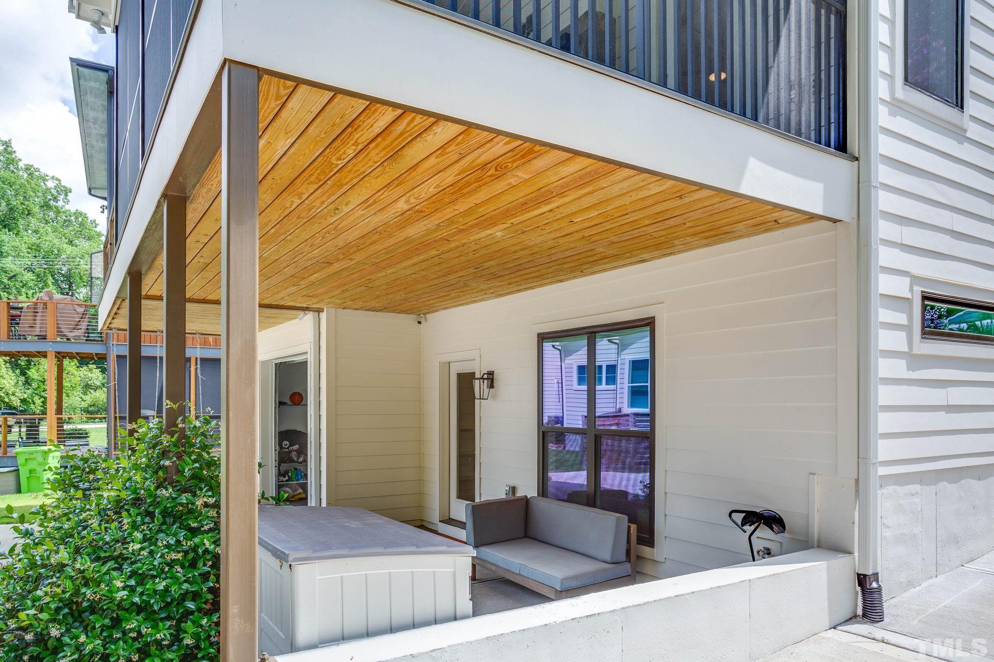 1702 Bickett Boulevard Raleigh, NC 27608 - Photo 34 of 41 a view of outdoor space and living room