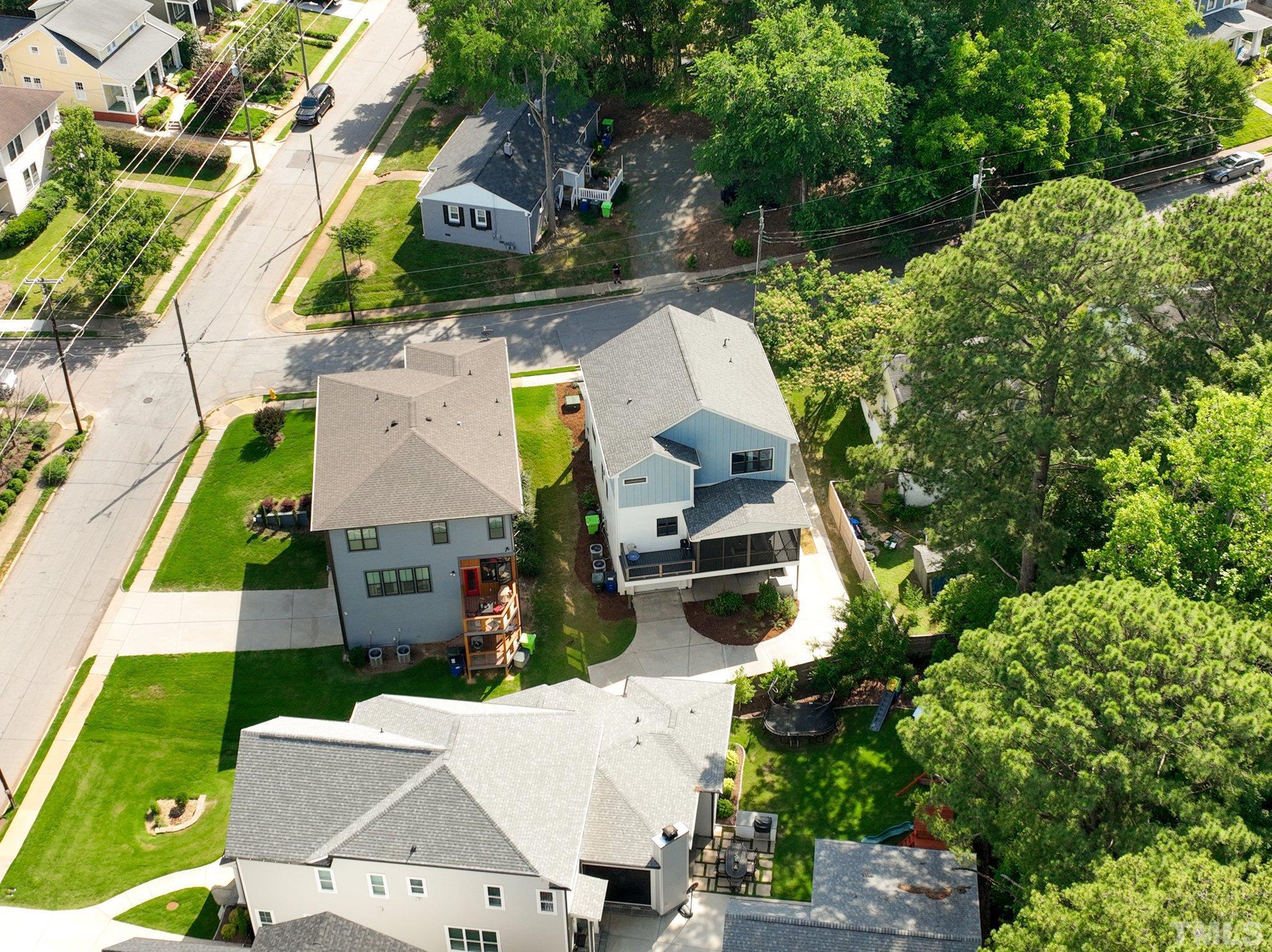 1702 Bickett Boulevard Raleigh, NC 27608 - Photo 38 of 41 an aerial view of a house with outdoor space