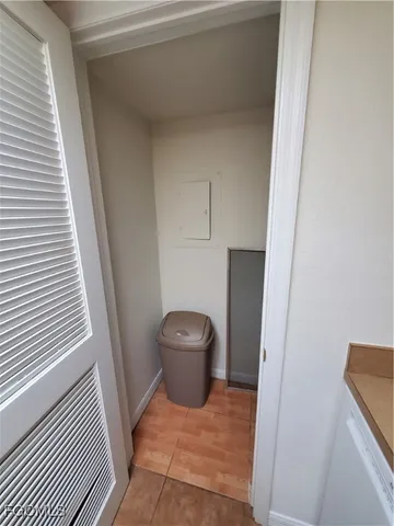 a room with storage and utility