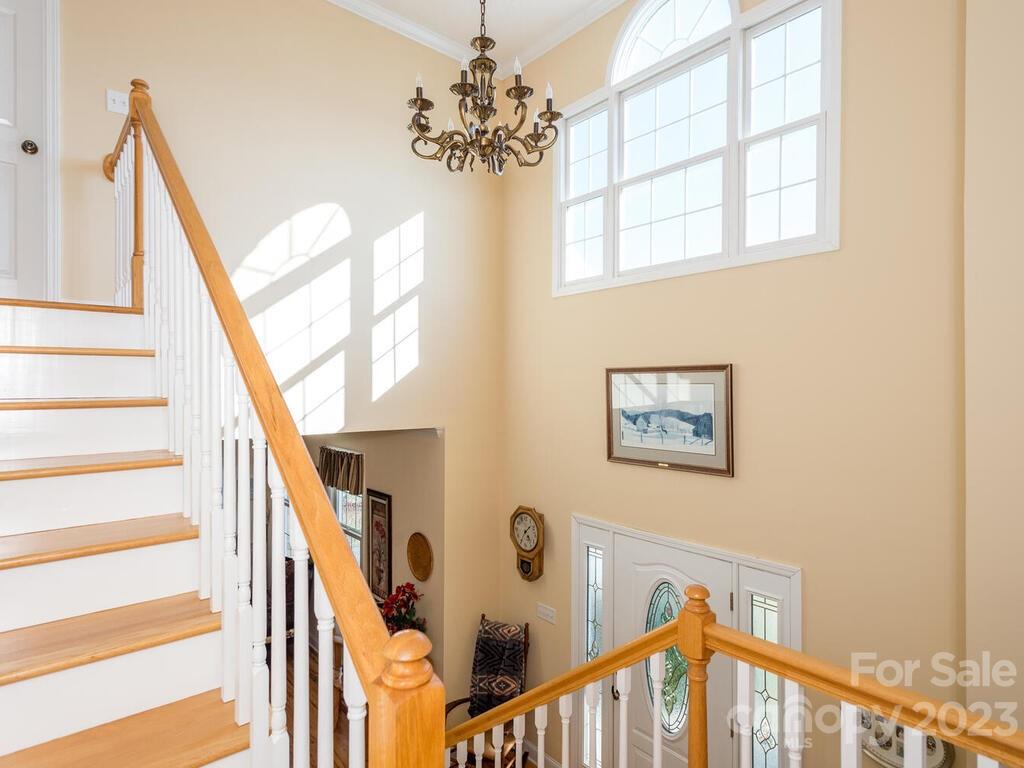 264 Hazel Brook Road Marshall, NC 28753 - Photo 28 of 47 a view of entryway with a window and wooden floor