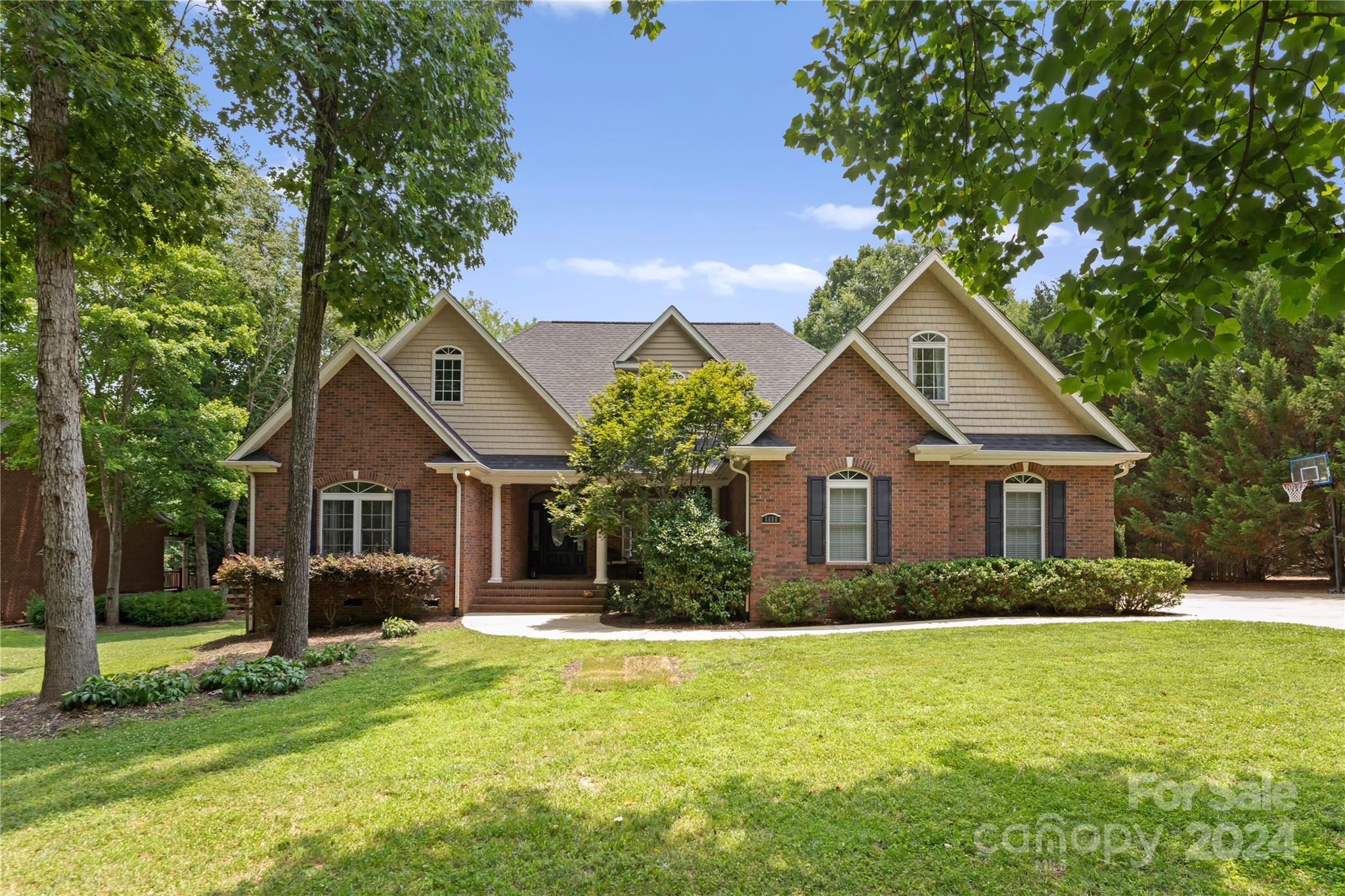 5888 Johnson Road Clover, SC 29710 - Photo 1 of 44 a front view of house with yard and green space