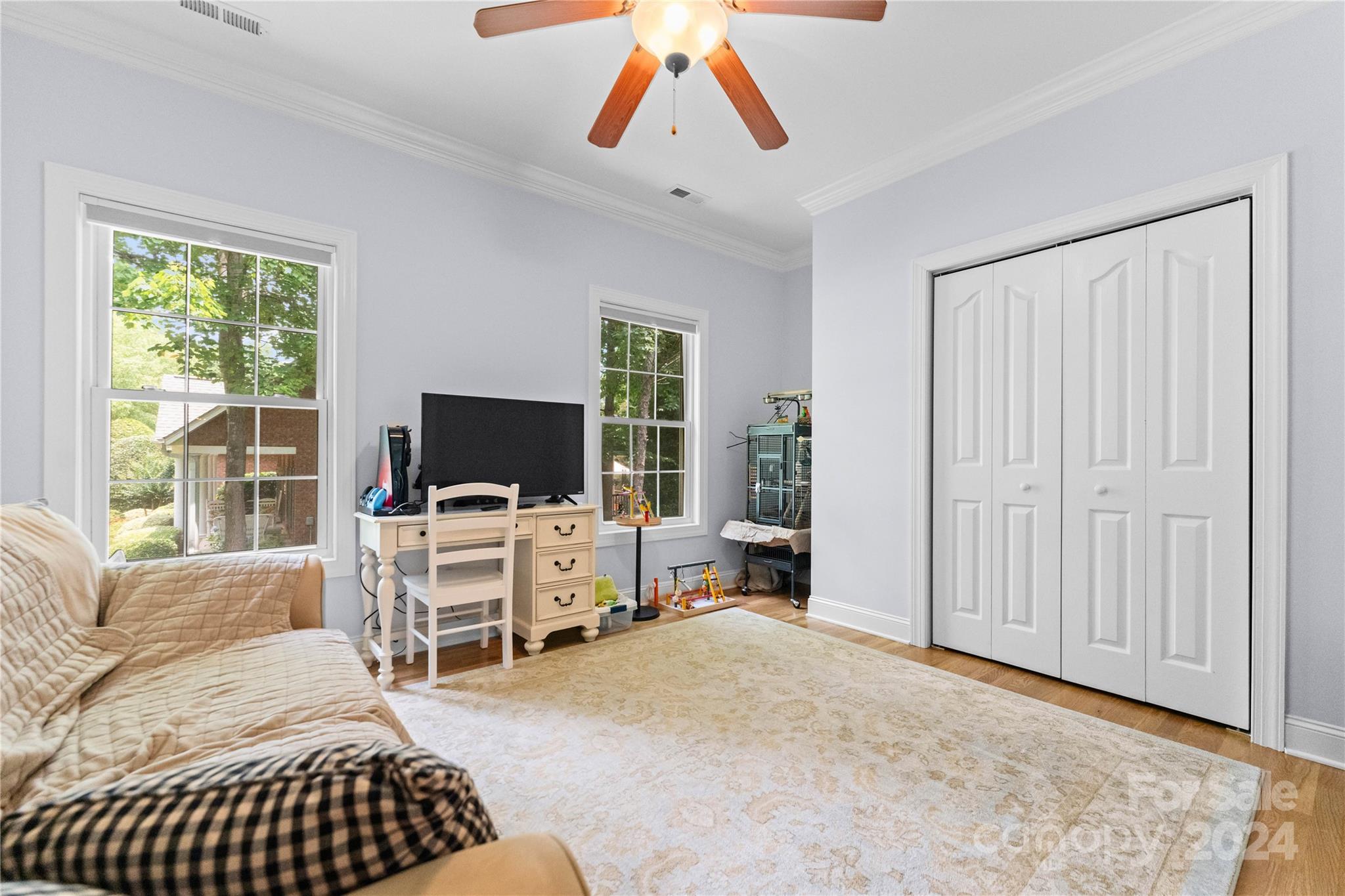 5888 Johnson Road Clover, SC 29710 - Photo 23 of 44 a bedroom with a bed and furniture