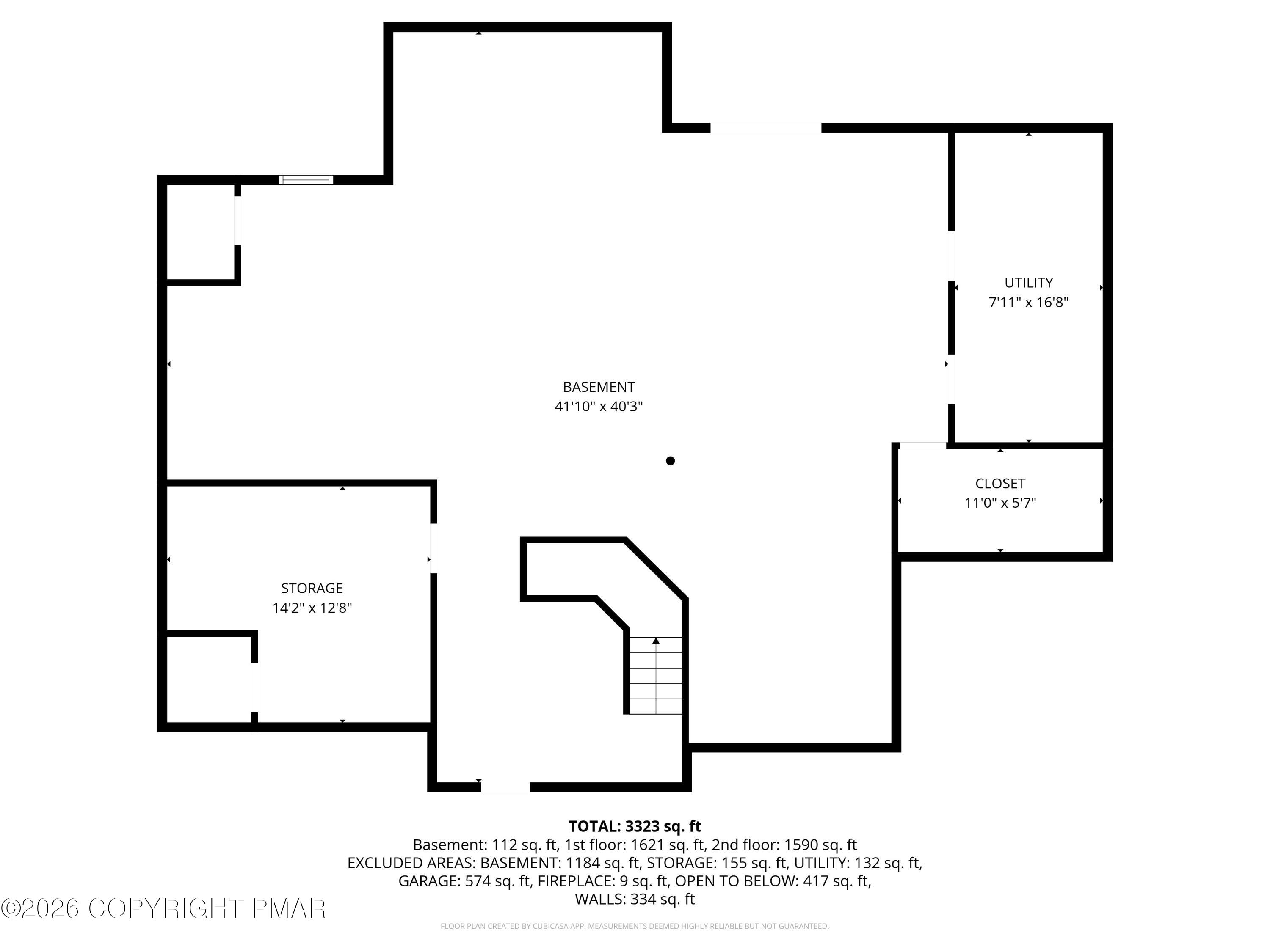 155 Chase Road Stroudsburg, PA 18360 - Photo 77 of 78 Floor Plan Basement