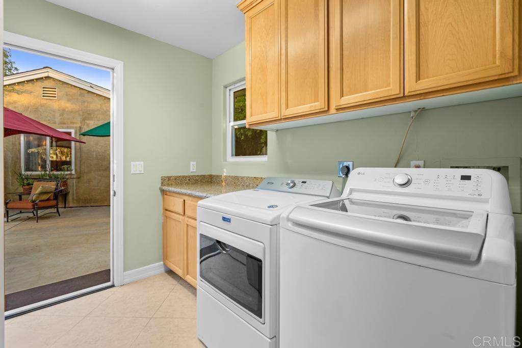 2043 Pamo Road Ramona, CA 92065 - Photo 24 of 63 a utility room with dryer and washer
