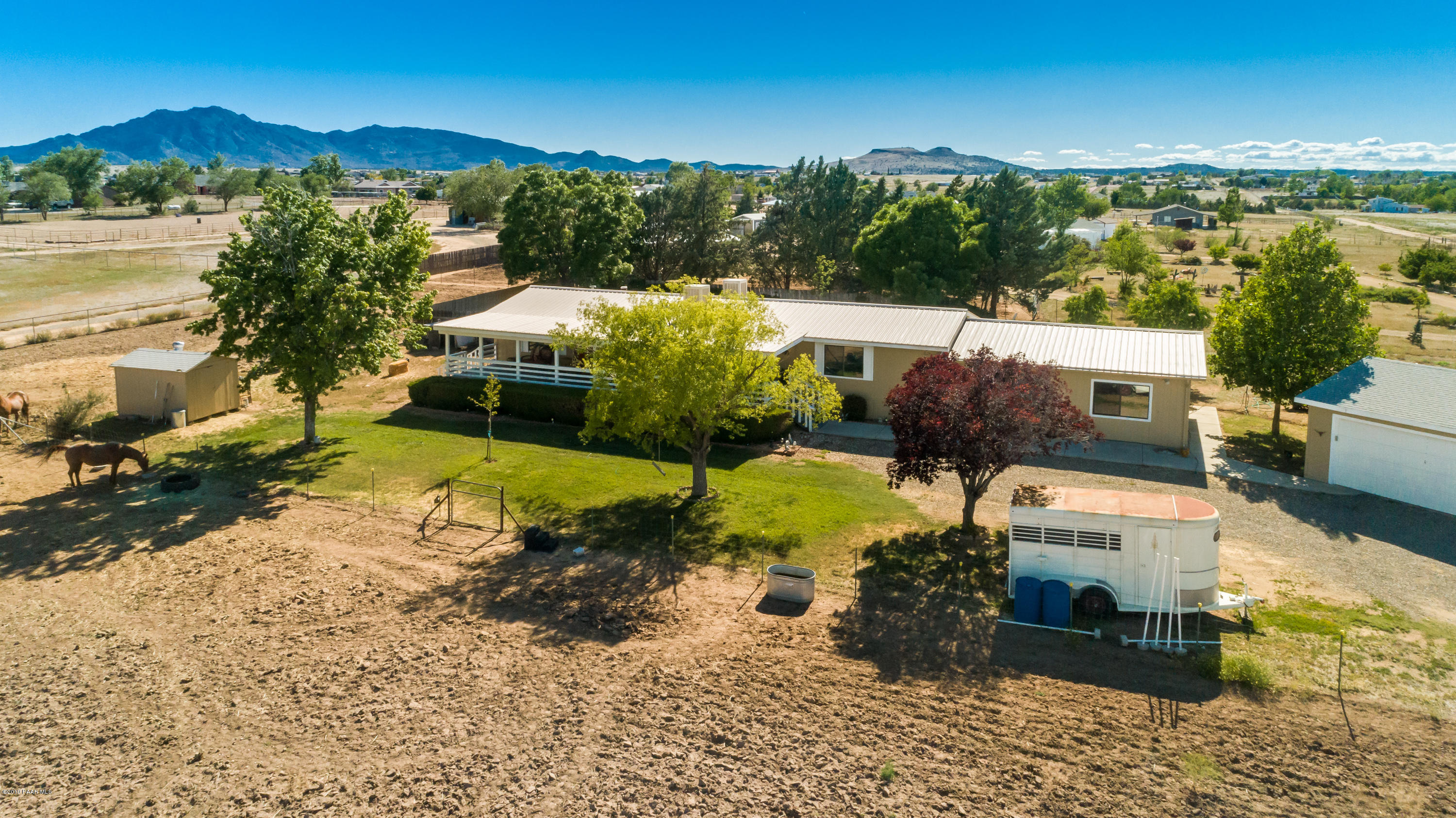 1025 West Justray Ranch Road Chino Valley, AZ 86323 - Photo 1 of 23 018_Aerial 1