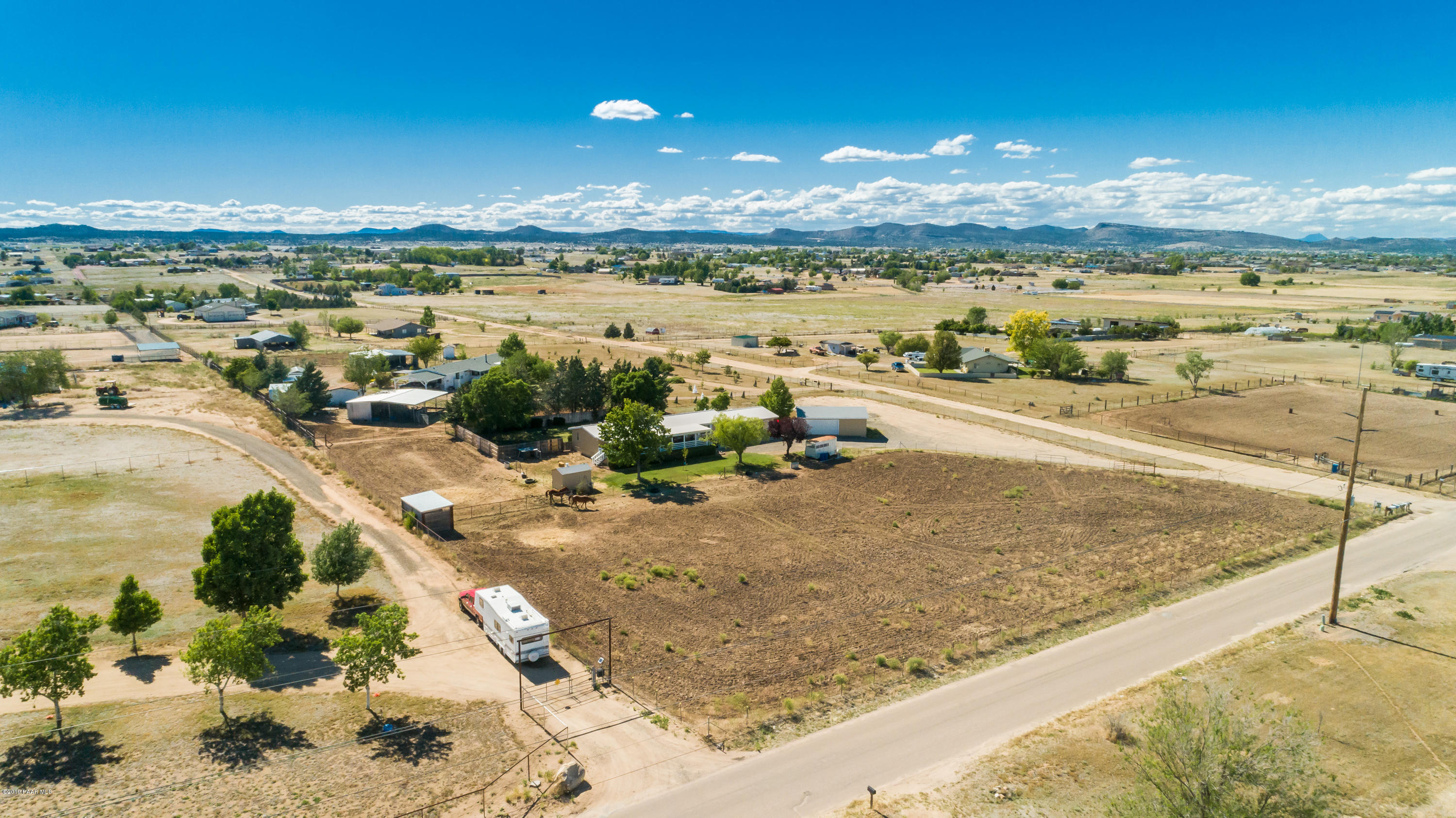 1025 West Justray Ranch Road Chino Valley, AZ 86323 - Photo 19 of 23 019_Aerial 2