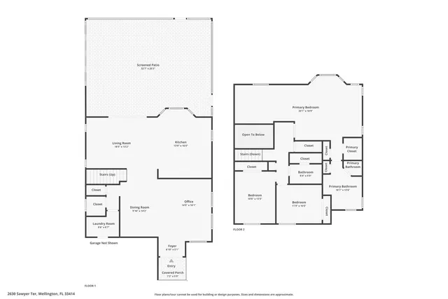 $699,000 | 2630 Sawyer Terrace, Wellington, FL 33414