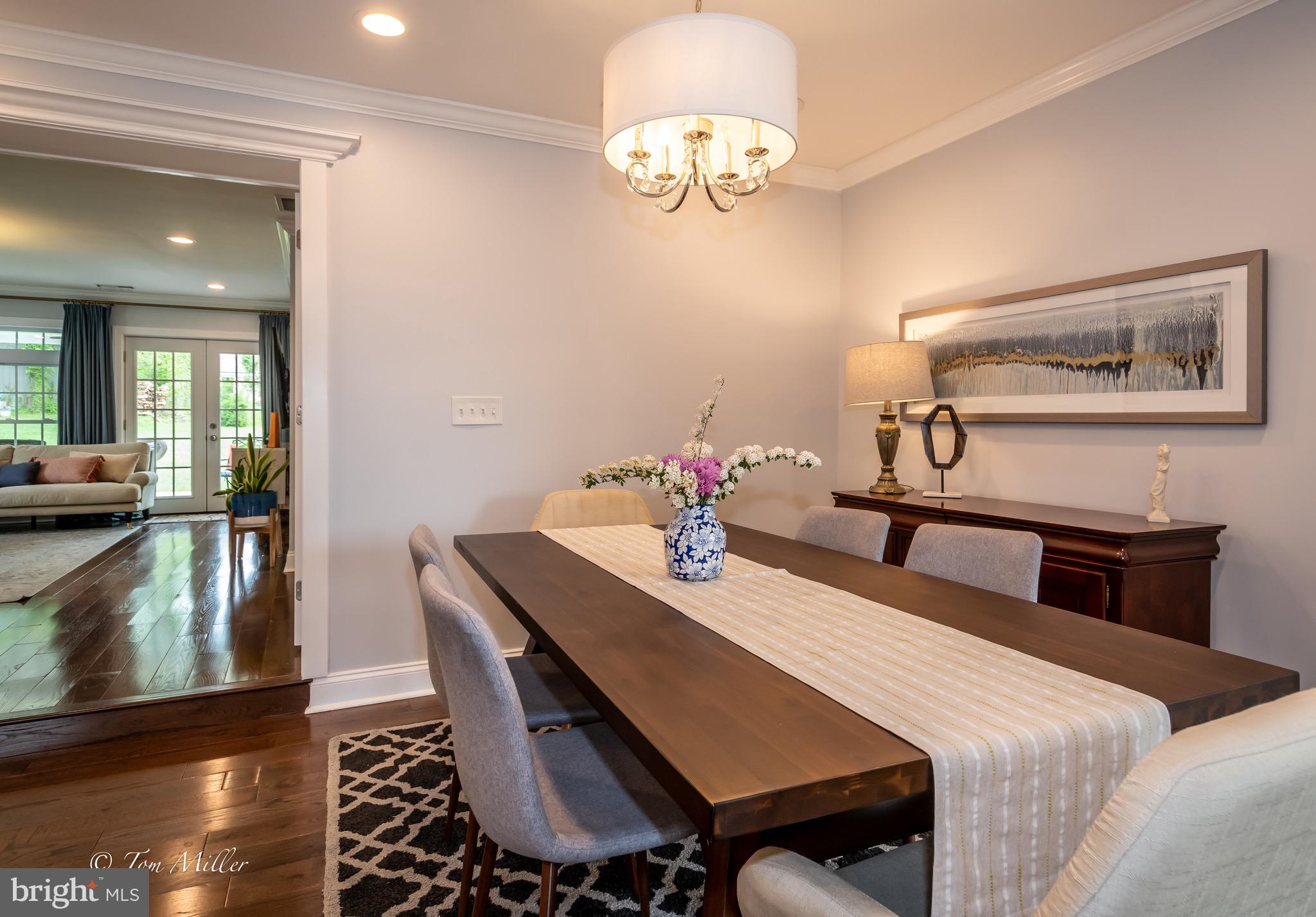 1204 Merediths Ford Road Towson, MD 21286 - Photo 10 of 49 Dining area with french doors to family room