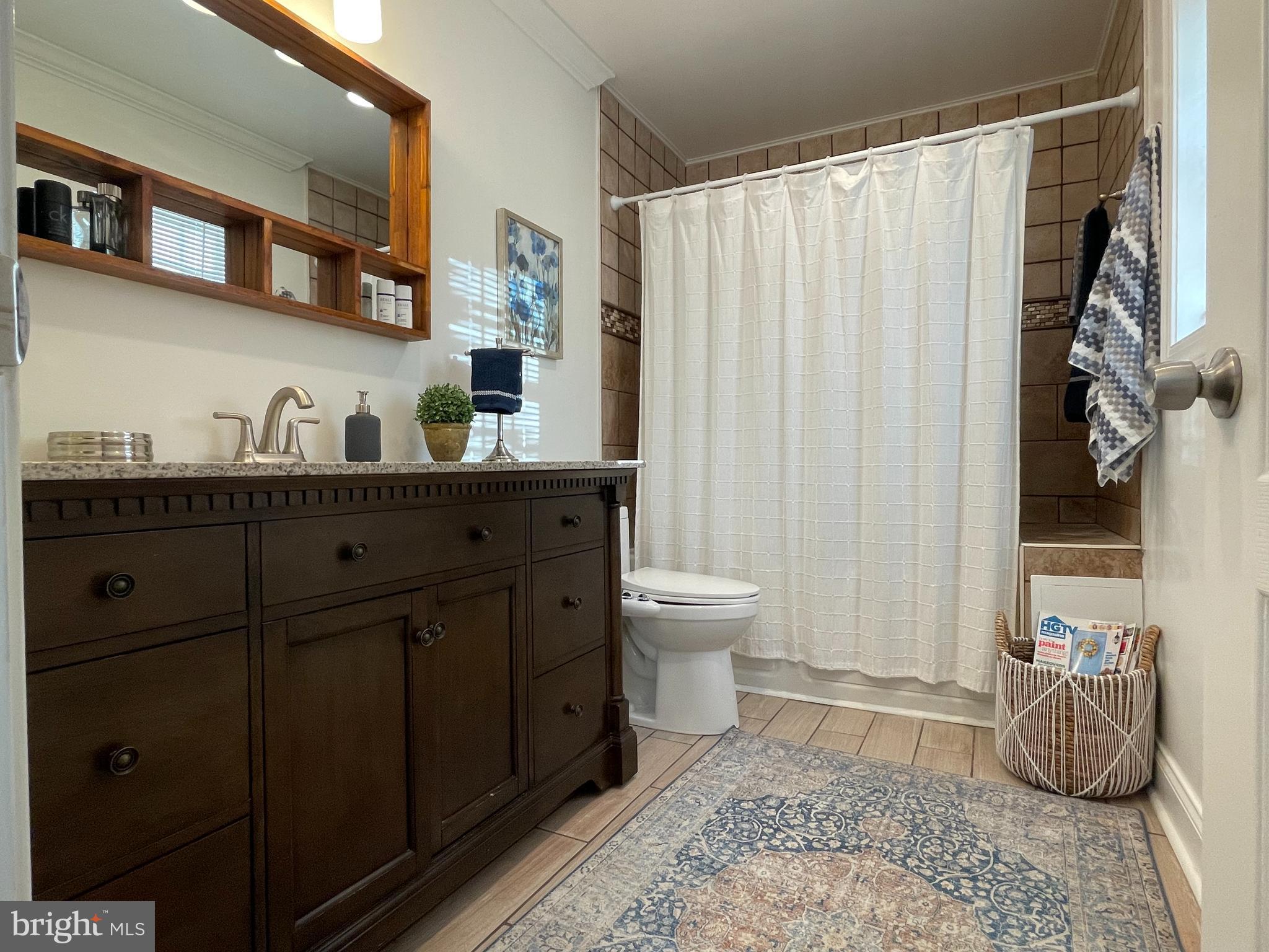 1204 Merediths Ford Road Towson, MD 21286 - Photo 20 of 49 Primary Ensuite Bath with Soaking Tub/Shower Combo