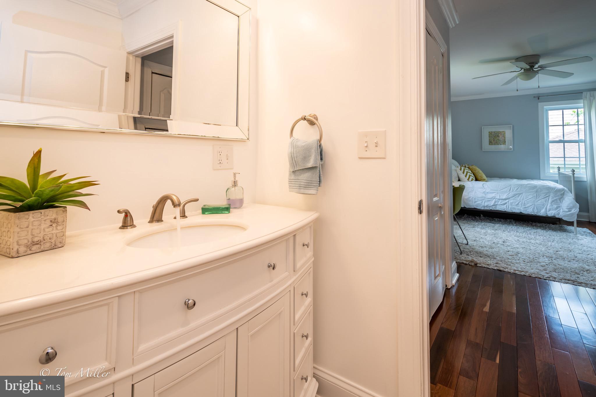 1204 Merediths Ford Road Towson, MD 21286 - Photo 27 of 49 View from ensuite bathroom to Bedroom 2