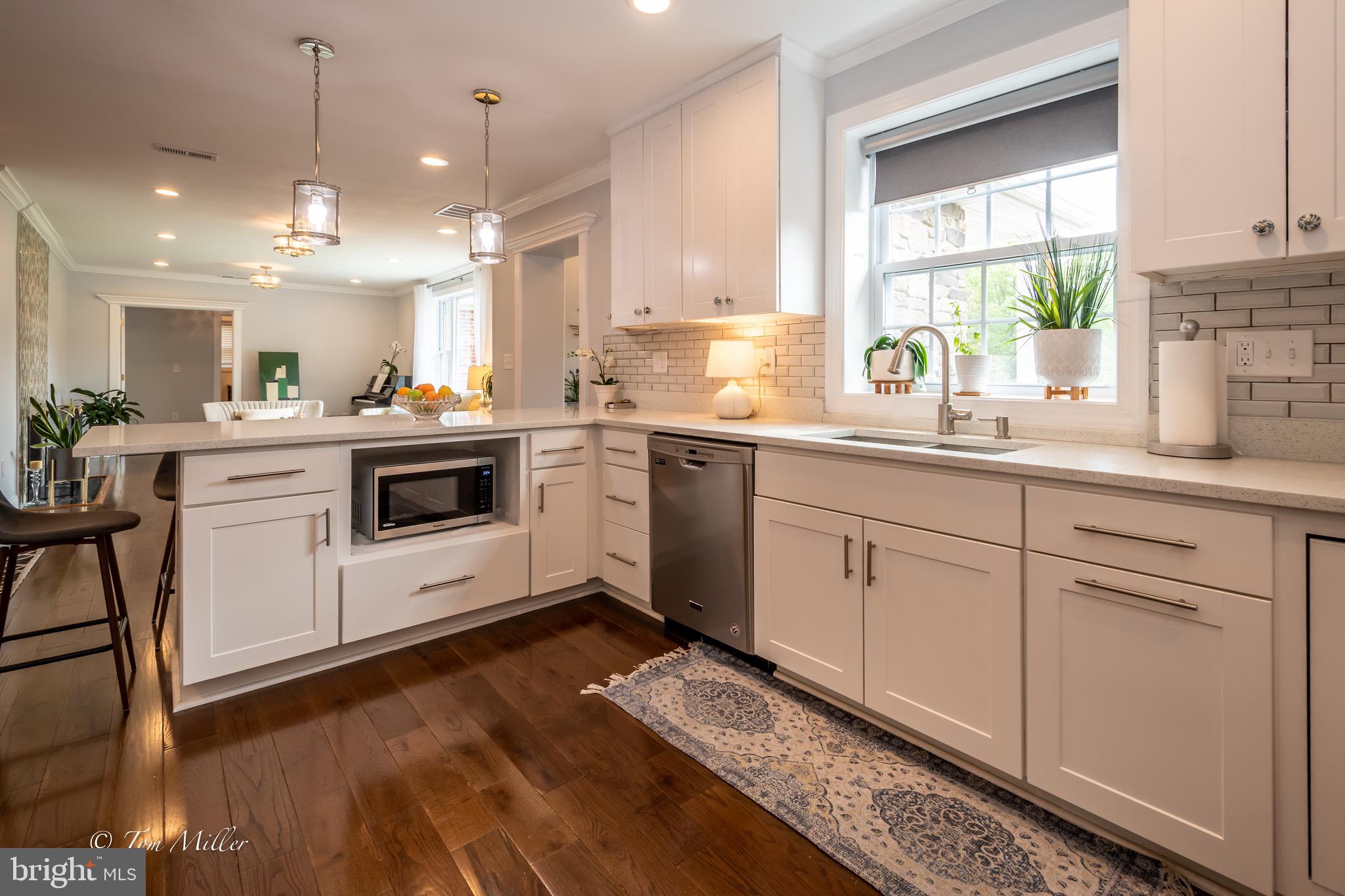 1204 Merediths Ford Road Towson, MD 21286 - Photo 7 of 49 Lovely white shaker cabinetry with quartz counters