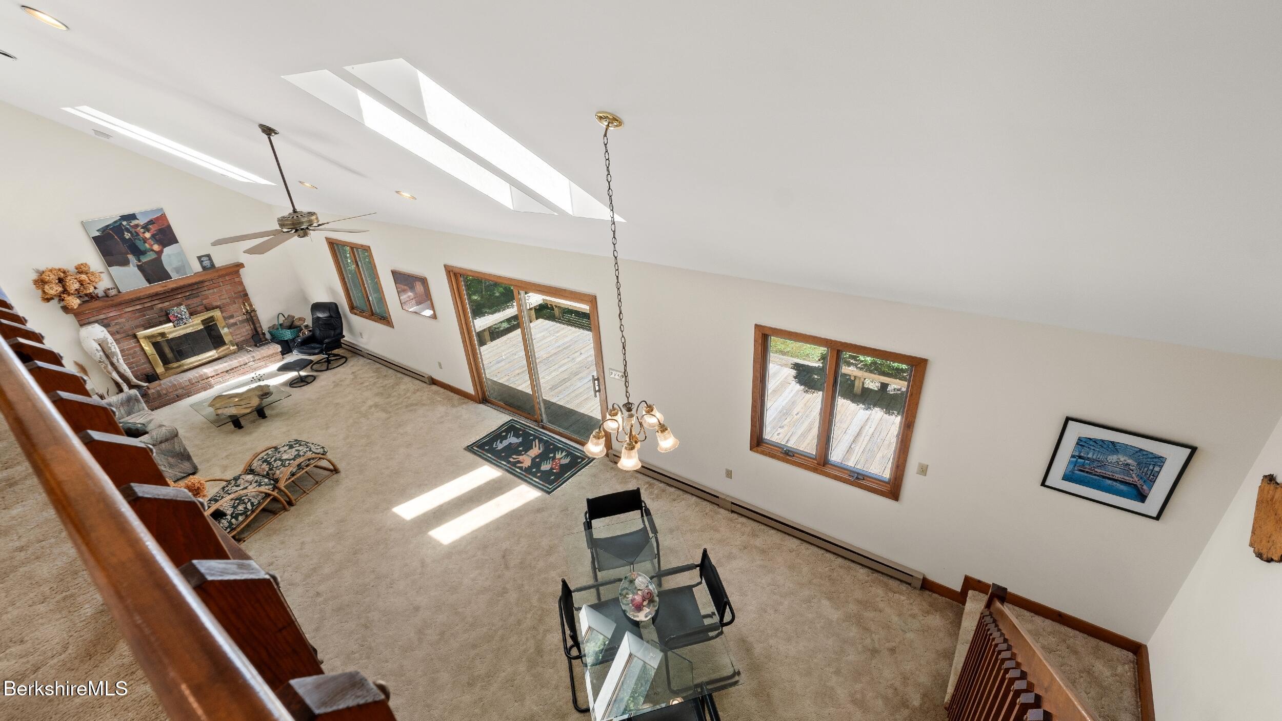 236 Hillsdale Road Egremont, MA 01230 - Photo 21 of 43 Overlooking Living/Dining Room