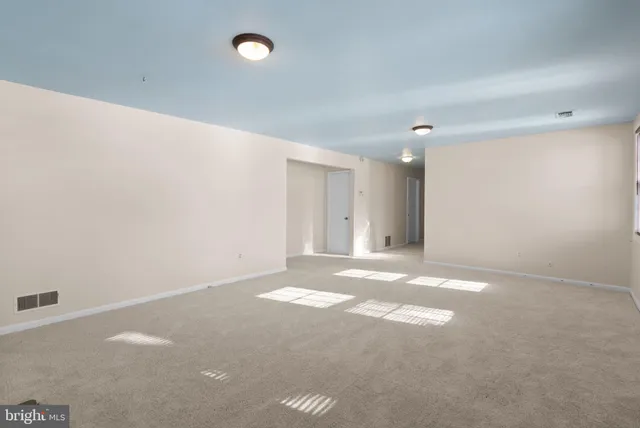 a view of empty room