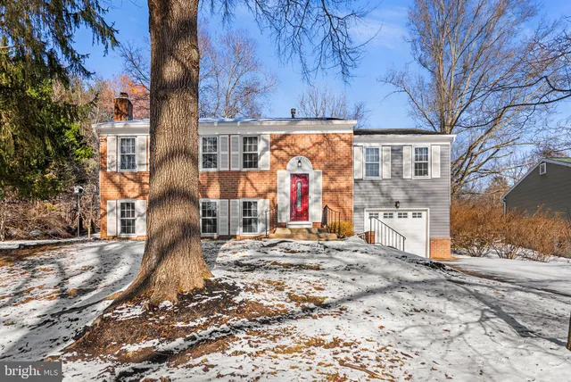 a view of road and covered with snow