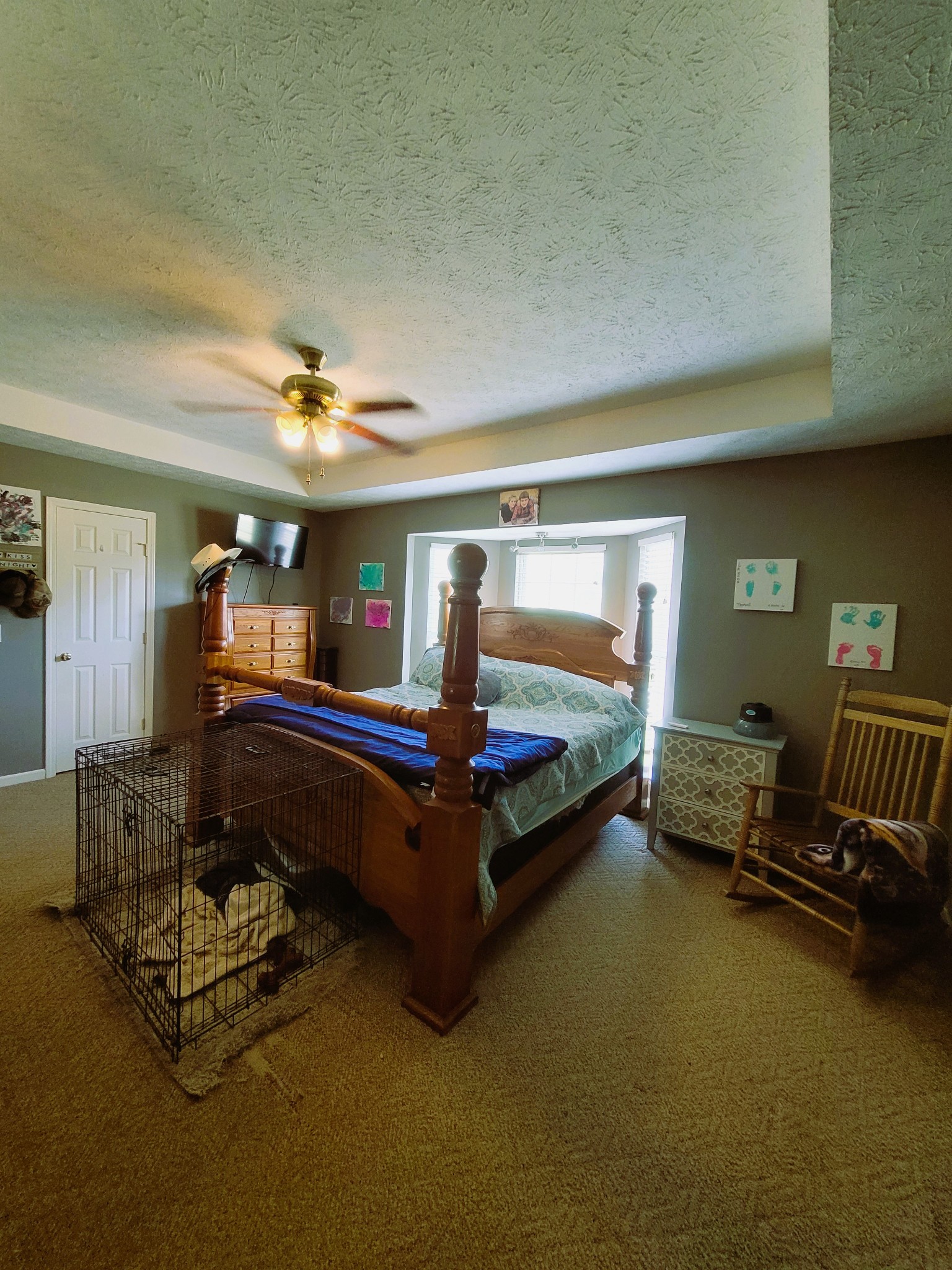 11185 New Cut Off Road Bon Aqua, TN 37025 - Photo 8 of 17 Master Bedroom with his and hers closets.