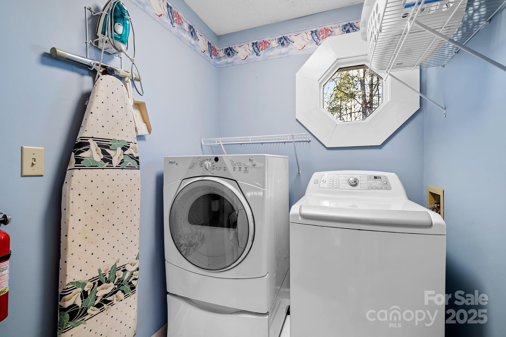 22 Sunset Lane Alexander, NC 28701 - Photo 40 of 48 a utility room with dryer and washer