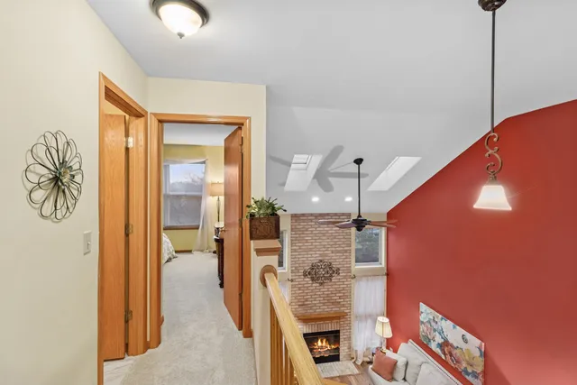 a very nice looking room with a large window