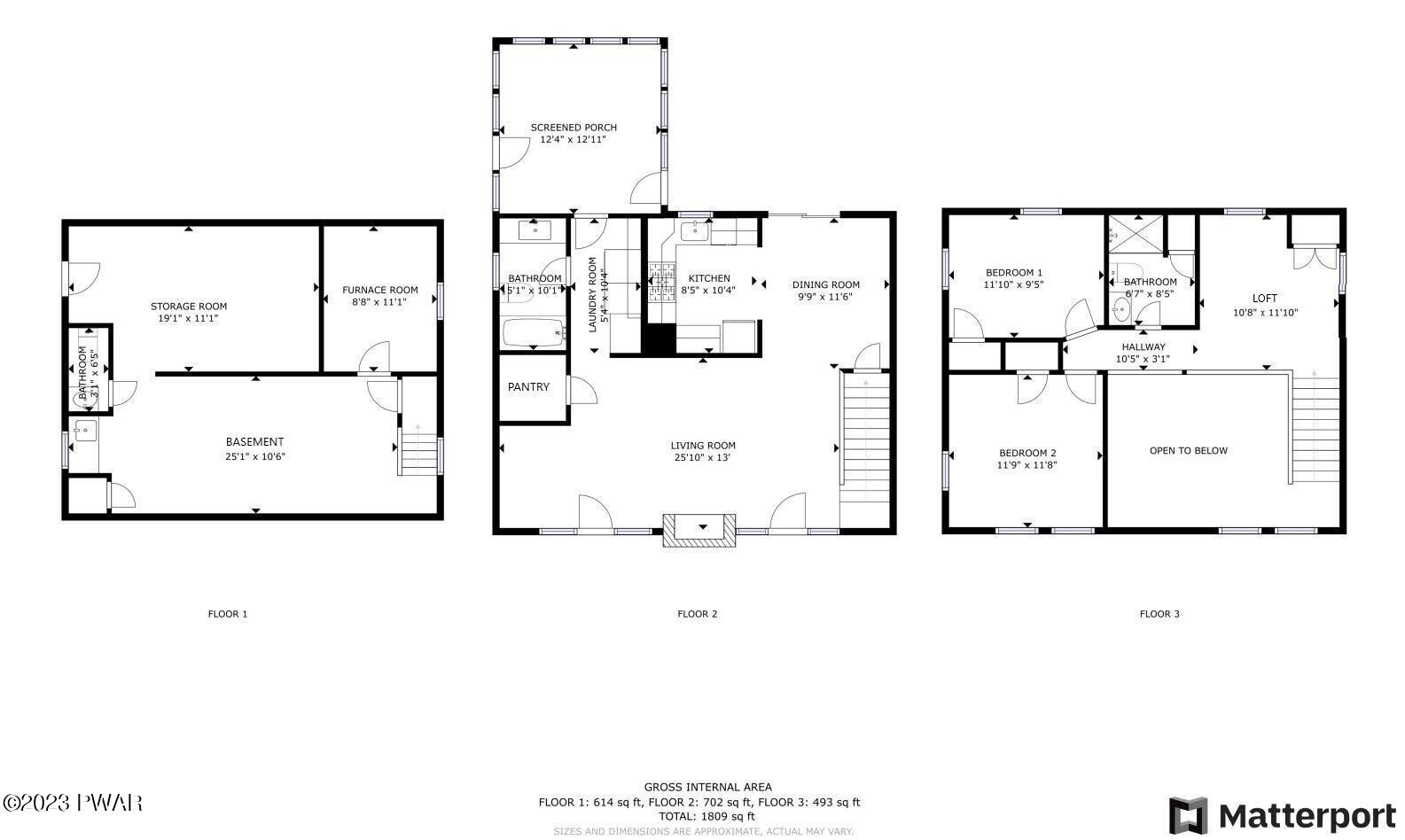 164 Yale Road Milford, PA 18337 - Photo 43 of 44 164 Yale Triple Floor Plan