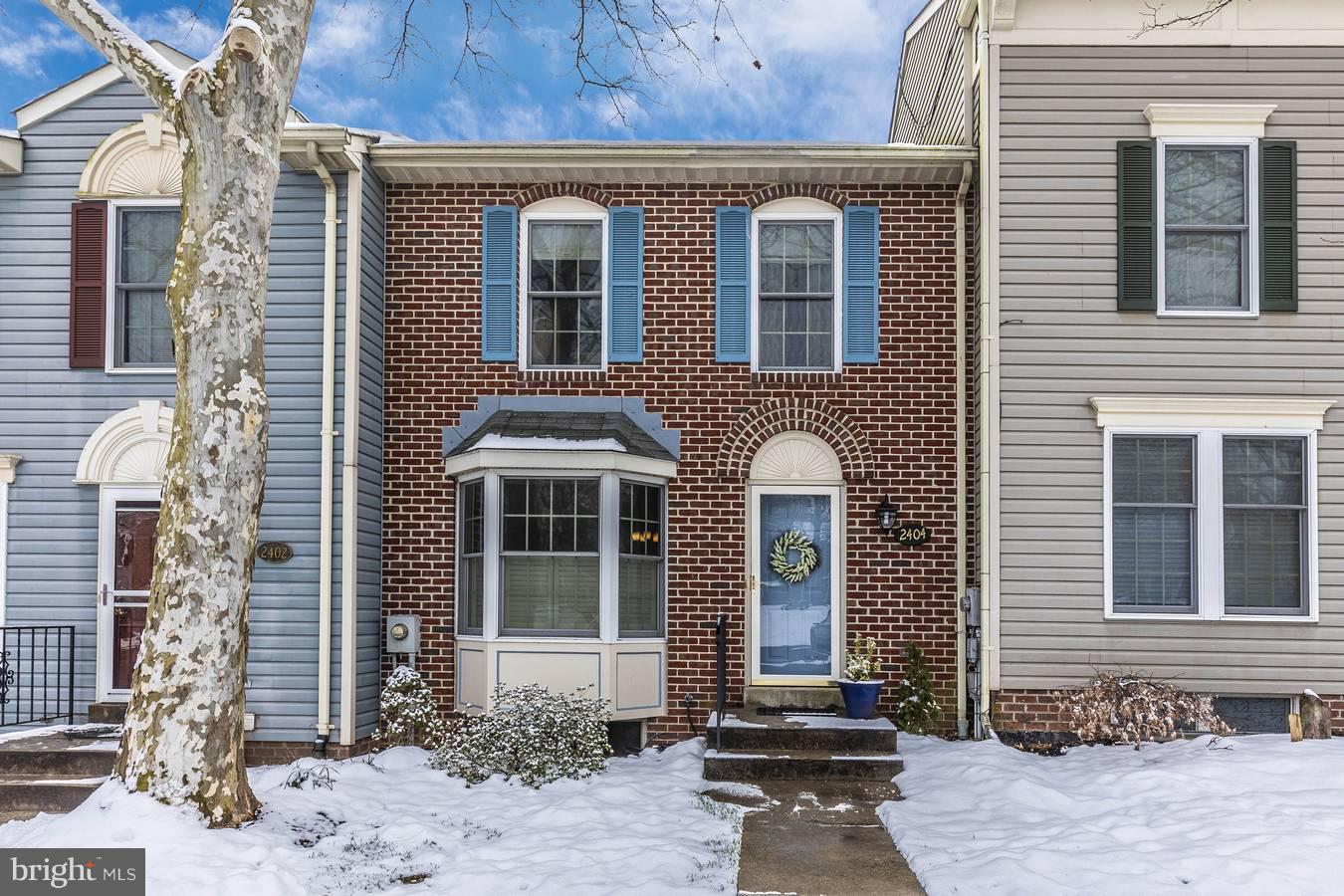 2404 Prentice Court Frederick, MD 21702 - Photo 2 of 33 Great curb appeal with brick front and bay window.