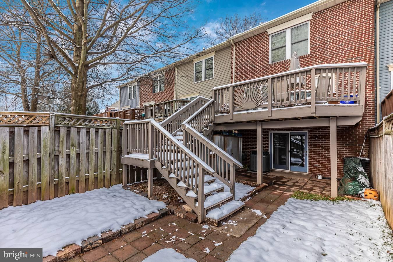 2404 Prentice Court Frederick, MD 21702 - Photo 25 of 33 Steps to ground make this deck super accessible.
