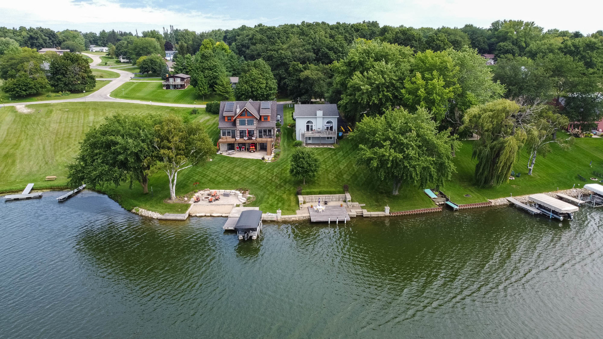 855 Breckenboro Road Lake Summerset, IL 61019 - Photo 29 of 31 a view of a lake with houses
