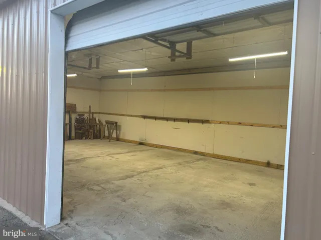 a view of a room with an empty space