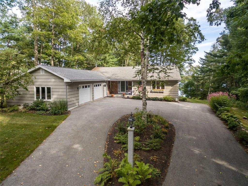 77 Spar Cove Road Freeport, ME 04032 - Photo 28 of 34 classic ranch curb view.