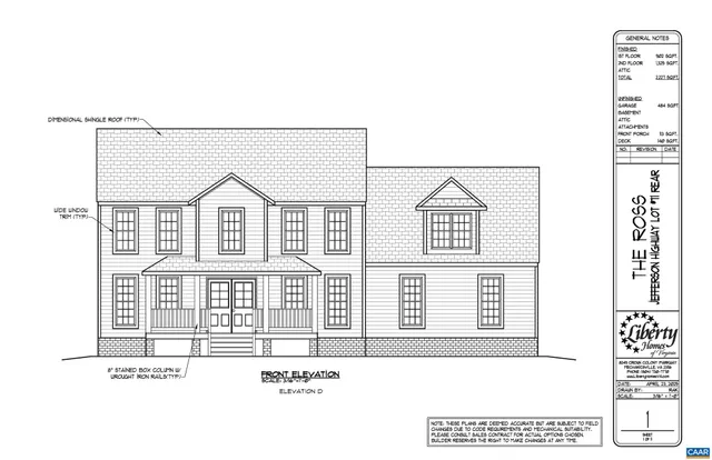 $476,395 | 1914 Jefferson Highway, Unit JH 71, Louisa, VA 23093